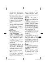 Предварительный просмотр 193 страницы Hitachi CG 23ECP (LB) Handling Instructions Manual