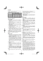 Предварительный просмотр 196 страницы Hitachi CG 23ECP (LB) Handling Instructions Manual