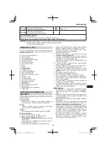 Предварительный просмотр 203 страницы Hitachi CG 23ECP (LB) Handling Instructions Manual