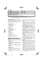 Предварительный просмотр 214 страницы Hitachi CG 23ECP (LB) Handling Instructions Manual