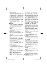 Preview for 238 page of Hitachi CG 23ECP (LB) Handling Instructions Manual