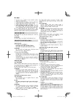 Preview for 250 page of Hitachi CG 23ECP (LB) Handling Instructions Manual