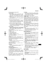 Preview for 253 page of Hitachi CG 23ECP (LB) Handling Instructions Manual