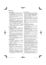 Preview for 260 page of Hitachi CG 23ECP (LB) Handling Instructions Manual