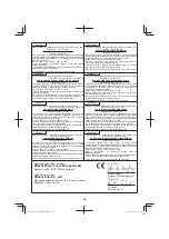 Предварительный просмотр 286 страницы Hitachi CG 23ECP (LB) Handling Instructions Manual