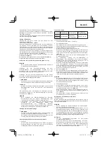 Preview for 21 page of Hitachi CG 24EBDP SL Handling Instructions Manual