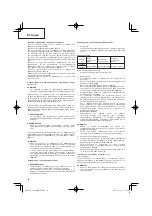 Preview for 32 page of Hitachi CG 24EBDP SL Handling Instructions Manual