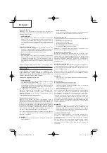 Preview for 34 page of Hitachi CG 24EBDP SL Handling Instructions Manual