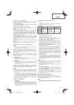 Preview for 43 page of Hitachi CG 24EBDP SL Handling Instructions Manual