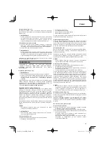 Preview for 45 page of Hitachi CG 24EBDP SL Handling Instructions Manual