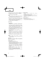 Preview for 46 page of Hitachi CG 24EBDP SL Handling Instructions Manual