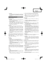 Preview for 55 page of Hitachi CG 24EBDP SL Handling Instructions Manual