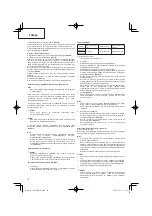 Preview for 74 page of Hitachi CG 24EBDP SL Handling Instructions Manual