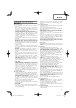 Preview for 81 page of Hitachi CG 24EBDP SL Handling Instructions Manual