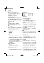 Preview for 84 page of Hitachi CG 24EBDP SL Handling Instructions Manual