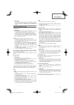 Preview for 95 page of Hitachi CG 24EBDP SL Handling Instructions Manual