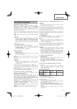 Preview for 115 page of Hitachi CG 24EBDP SL Handling Instructions Manual