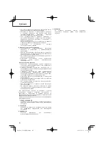 Preview for 124 page of Hitachi CG 24EBDP SL Handling Instructions Manual