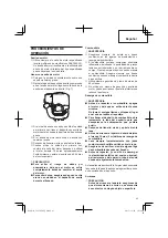 Preview for 43 page of Hitachi CG 25EUAP Safety Instructions And Instruction Manual