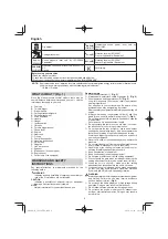 Preview for 8 page of Hitachi CG 25EUP2 Handling Instructions Manual