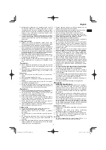 Preview for 9 page of Hitachi CG 25EUP2 Handling Instructions Manual