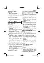 Preview for 11 page of Hitachi CG 25EUP2 Handling Instructions Manual