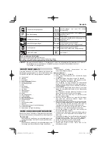 Preview for 19 page of Hitachi CG 25EUP2 Handling Instructions Manual