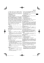 Preview for 25 page of Hitachi CG 25EUP2 Handling Instructions Manual