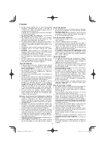 Preview for 32 page of Hitachi CG 25EUP2 Handling Instructions Manual