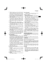 Preview for 33 page of Hitachi CG 25EUP2 Handling Instructions Manual