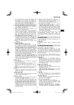 Preview for 57 page of Hitachi CG 25EUP2 Handling Instructions Manual