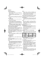 Preview for 70 page of Hitachi CG 25EUP2 Handling Instructions Manual