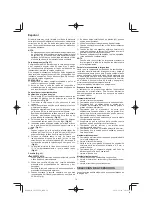 Preview for 74 page of Hitachi CG 25EUP2 Handling Instructions Manual