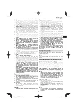 Preview for 81 page of Hitachi CG 25EUP2 Handling Instructions Manual