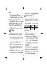 Preview for 82 page of Hitachi CG 25EUP2 Handling Instructions Manual