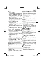 Preview for 93 page of Hitachi CG 25EUP2 Handling Instructions Manual