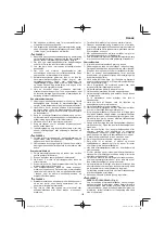 Preview for 103 page of Hitachi CG 25EUP2 Handling Instructions Manual