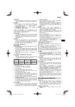 Preview for 105 page of Hitachi CG 25EUP2 Handling Instructions Manual