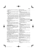 Preview for 107 page of Hitachi CG 25EUP2 Handling Instructions Manual