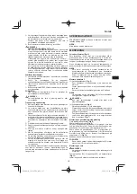 Preview for 115 page of Hitachi CG 25EUP2 Handling Instructions Manual