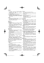 Preview for 128 page of Hitachi CG 25EUP2 Handling Instructions Manual