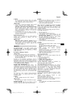 Preview for 129 page of Hitachi CG 25EUP2 Handling Instructions Manual