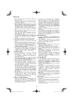 Preview for 136 page of Hitachi CG 25EUP2 Handling Instructions Manual