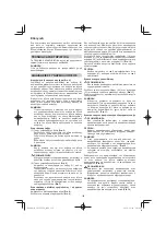 Preview for 138 page of Hitachi CG 25EUP2 Handling Instructions Manual