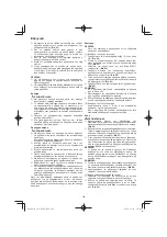 Preview for 140 page of Hitachi CG 25EUP2 Handling Instructions Manual