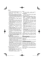 Preview for 150 page of Hitachi CG 25EUP2 Handling Instructions Manual