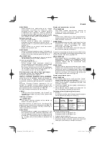 Preview for 151 page of Hitachi CG 25EUP2 Handling Instructions Manual