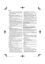 Preview for 162 page of Hitachi CG 25EUP2 Handling Instructions Manual