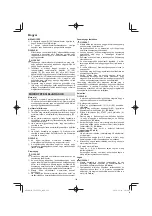 Preview for 164 page of Hitachi CG 25EUP2 Handling Instructions Manual