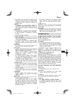 Preview for 165 page of Hitachi CG 25EUP2 Handling Instructions Manual